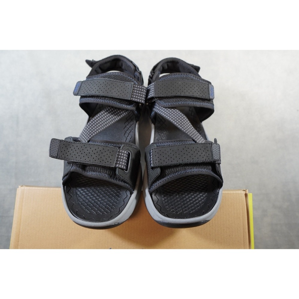 NEW Florsheim Tredlite River Sandals Mens Size 11 M Black Hook‎ & Loop Comfort